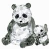 Swarovski_Panda_mother_and_cub_5063690 | The Crystal Lodge