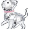 Swarovski_kitten_standing_pink_collar_1193537 | The Crystal Lodge