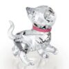 Swarovski_kitten_standing_pink_collar_1193537 | The Crystal Lodge