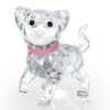 Swarovski_kitten_standing_pink_collar_1193537 | The Crystal Lodge
