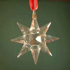 Swarovski_1991_Christmas_ornament_Europe | The Crystal Lodge
