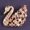 Swarovski_1995_centenary_swan_gold_multi_event_pin | The Crystal Lodge
