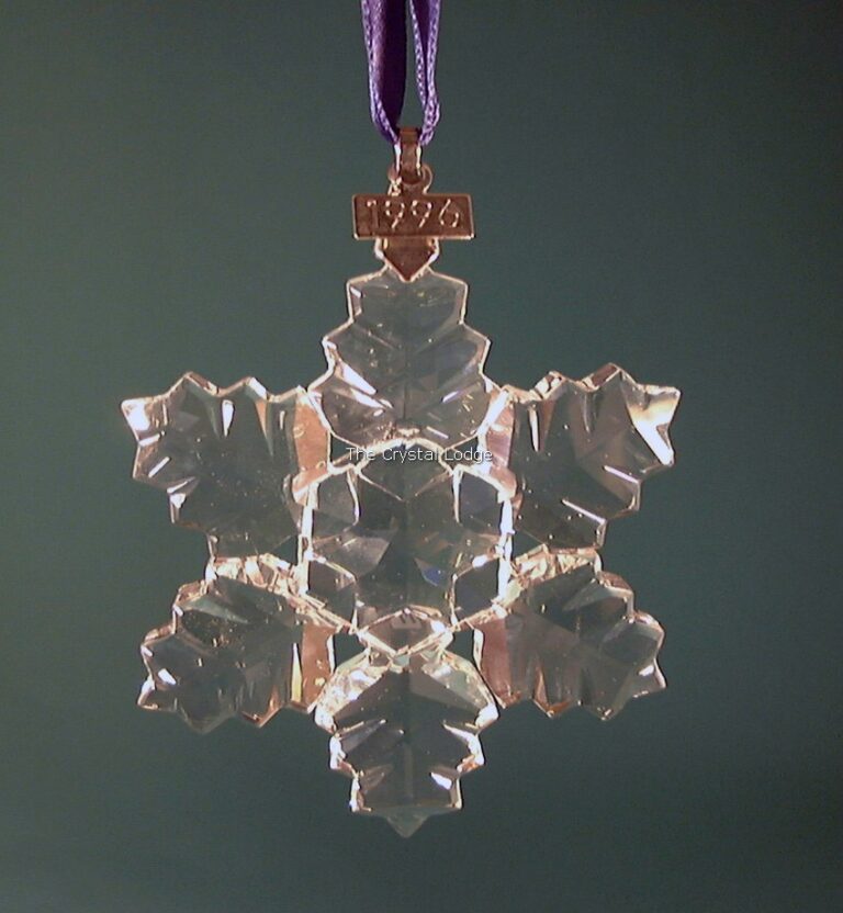 SWAROVSKI 1996 CHRISTMAS ORNAMENT 199734 The Crystal Lodge