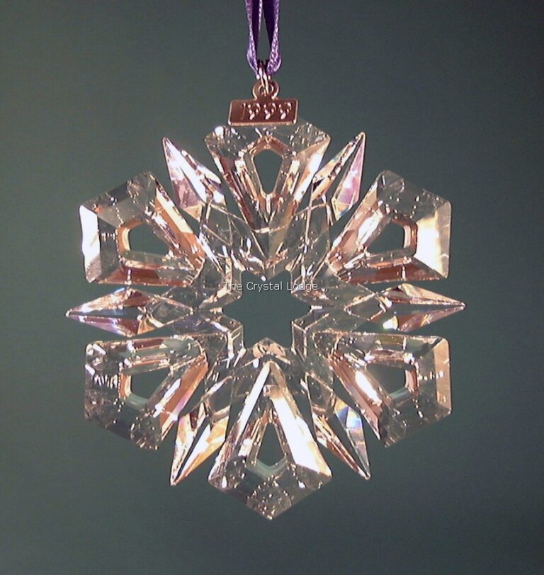 SWAROVSKI 1999 CHRISTMAS ORNAMENT 235913 The Crystal Lodge