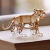 Swarovski_2010_annual_edition_tiger_cub_standing_1016677 | The Crystal Lodge