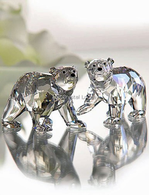 Swarovski_2011_annual_edition_polar_bear_cubs_crystal_moonlight_1079156 | The Crystal Lodge