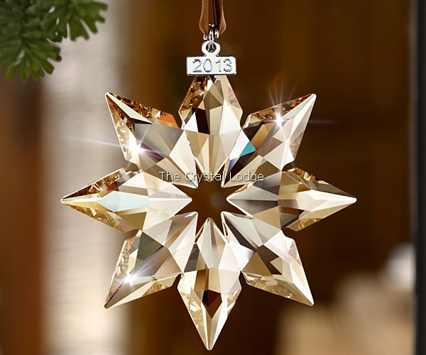 Swarovski_2013_Christmas_ornament_gold_large_5004491 | The Crystal Lodge