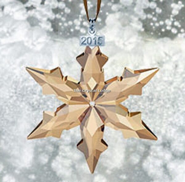 Swarovski_2015_Christmas_ornament_SCS_gold__5135903 | The Crystal Lodge