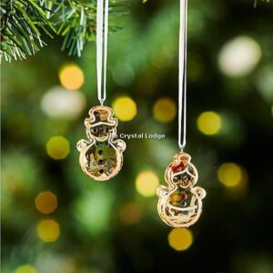 Swarovski_Christmas_ornament_set_Gingerbread_snowmen_5464885 | The Crystal Lodge
