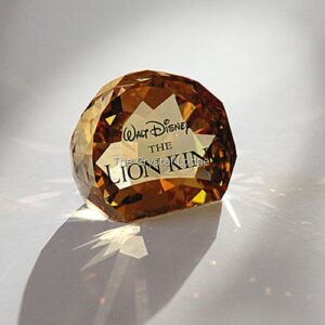 Swarovski_Disney_Lion_King_sunrise_title_plaque_1055087 | The Crystal Lodge