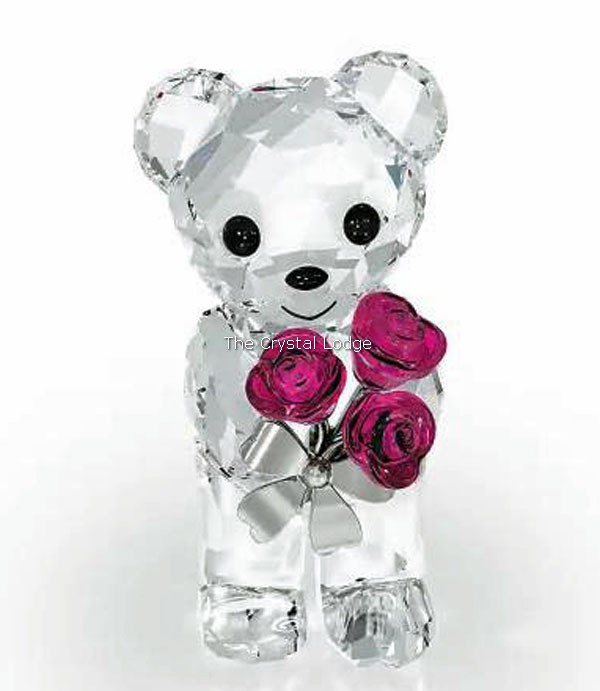 Swarovski_Kris_Bears_red_roses_for_you_1096731 | The Crystal Lodge