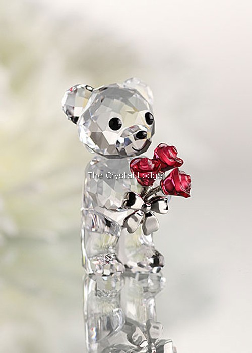 Swarovski_Kris_Bears_red_roses_for_you_1096731 | The Crystal Lodge
