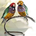 Swarovski_Paradise_birds_Gouldian_finches_1141675 | The Crystal Lodge