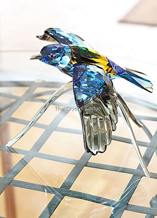 Swarovski_Paradise_birds_Roller_bird_blue_turquoise_957568 | The Crystal Lodge