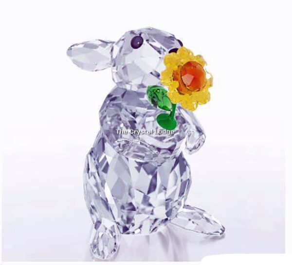 Swarovski_Rabbit_with_sunflower_5301583 | The Crystal Lodge