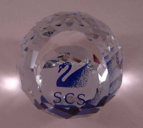 Swarovski_SCS_1988_member_Paperweight_blue_swan | The Crystal Lodge