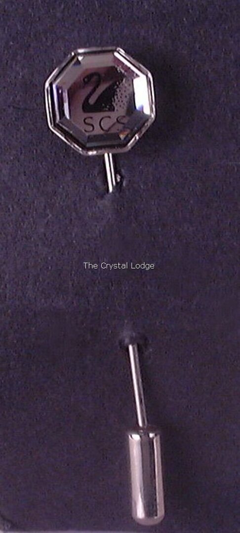 Swarovski_SCS_1992_member_stick_pin_black_swan | The Crystal Lodge