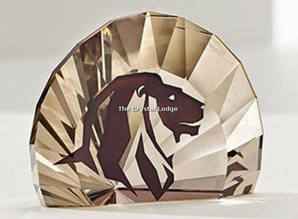 Swarovski_SCS_2016_renewal_lion_head_paperweight_5135901 | The Crystal Lodge