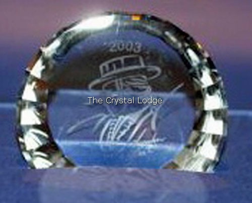 Swarovski_SCS_Paperweight_2003_Antonio_60mm_disc_626588 | The Crystal Lodge