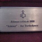 Swarovski_SCS_Turtledoves_silver_plaque | The Crystal Lodge