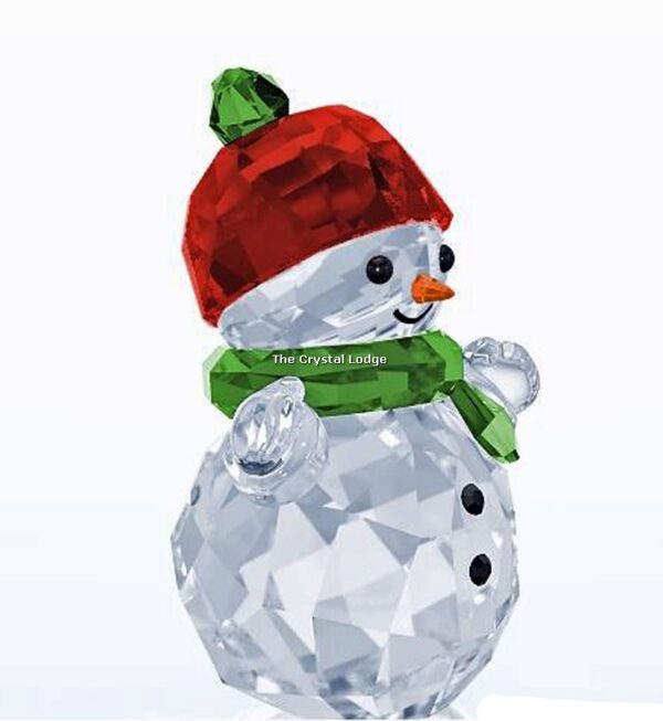 Swarovski_Snowman_red_hat_5288205 | The Crystal Lodge