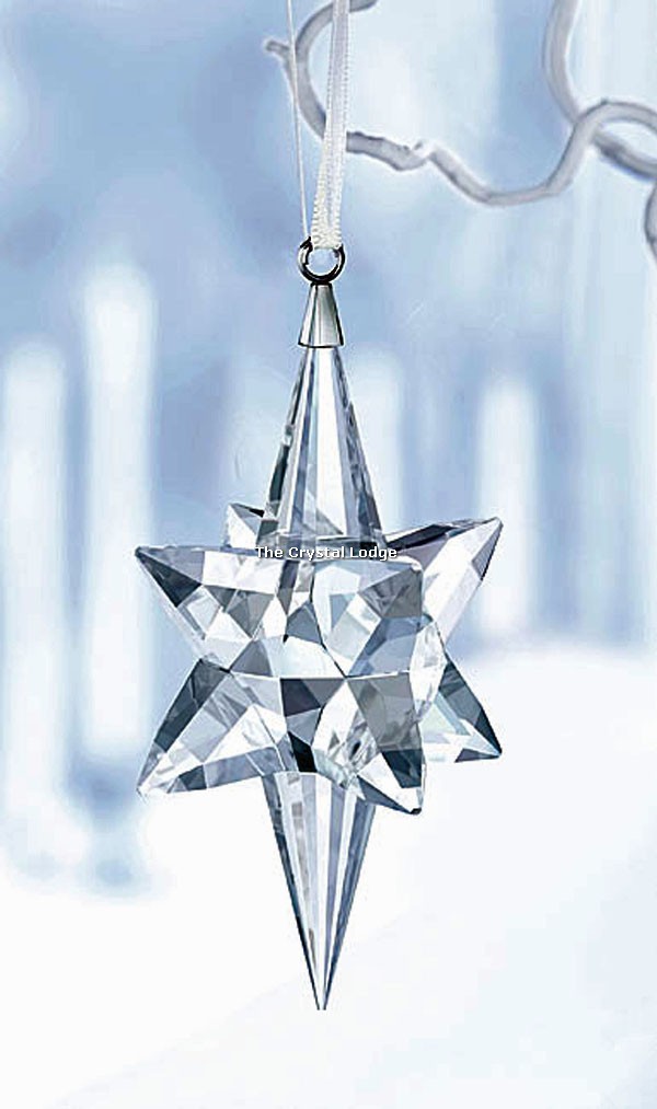 SWAROVSKI CHRISTMAS ORNAMENT - STAR 3D LARGE CLEAR 5287019