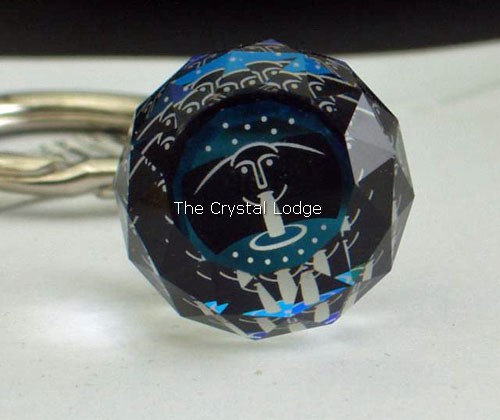 Swarovski_Wattens_Keyring_blue | The Crystal Lodge