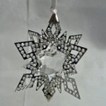 Swarovski_christmas_ornament_star_silver_tone_5135808 | The Crystal Lodge