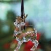 SWAROVSKI CHRISTMAS CLASSIC REINDEER – GOLD 842767 - The Crystal