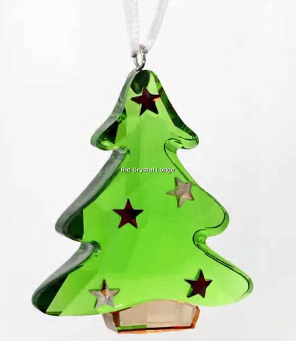 Swarovski_ornament_green_christmas_tree_5544526 | The Crystal Lodge