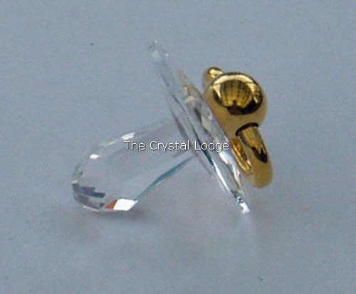 Swarovski_pacifier_gold_clear_168677 | The Crystal Lodge