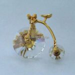 Swarovski_penny_farthing_bicycle_gold_180578 | The Crystal Lodge