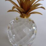 Swarovski_pineapple_gold_large_smooth_leaves_010044 | The Crystal Lodge