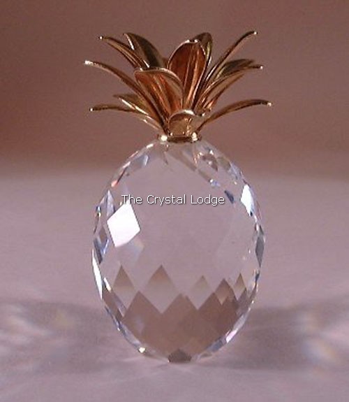 Swarovski_pineapple_gold_small_012726 | The Crystal Lodge