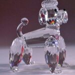 Swarovski_poodle_standing_v2_clear_tail_167571 | The Crystal Lodge