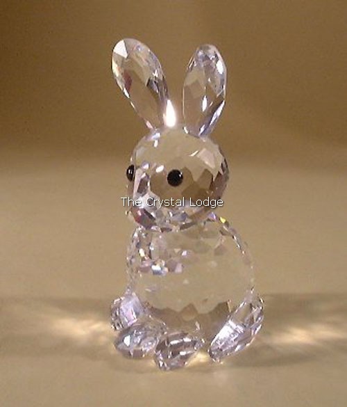 Retired Swarovski Crystal Figurine Rabbit 7623 in Mint