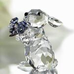 Swarovski_rabbit_with_forget_me_nots_1142953 | The Crystal Lodge