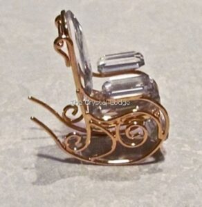 SWAROVSKI CRYSTAL MEMORIES - ROCKING CHAIR GOLD 243442 - The Crystal ...