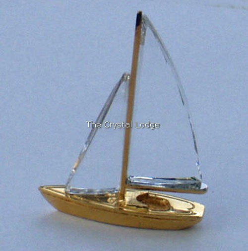 Swarovski_sailboat_gold_183282 | The Crystal Lodge