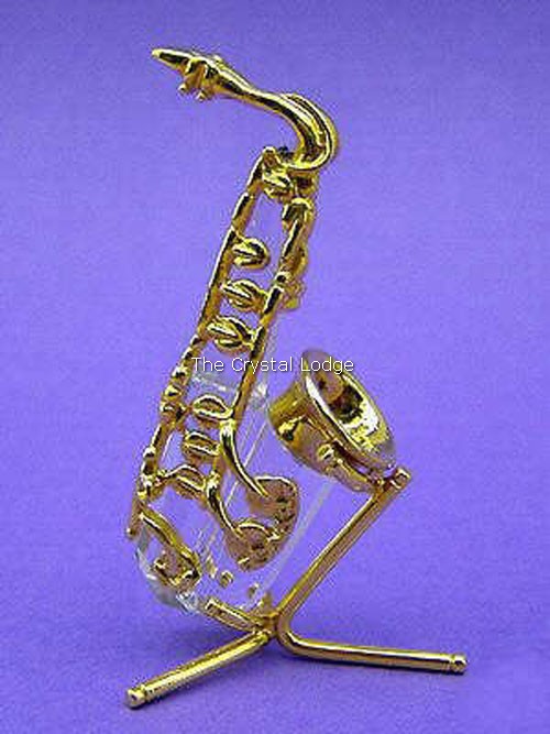 Swarovski_saxophone_gold_183285 | The Crystal Lodge