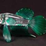 Swarovski_siamese_fighting_fish_green_261259 | The Crystal Lodge