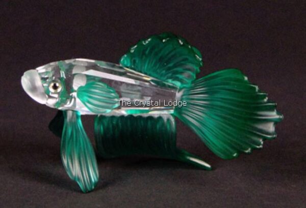 Swarovski_siamese_fighting_fish_green_261259 | The Crystal Lodge