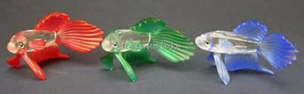 Swarovski_siamese_fighting_fish_green_261259 | The Crystal Lodge