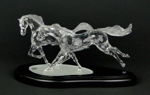 Swarovski_signed_numbered_limited_edition_2001_Wild_Horses_236720 | The Crystal Lodge
