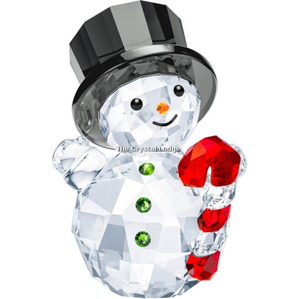 Swarovski_snowman_with_candy_cane_5464886 | The Crystal Lodge