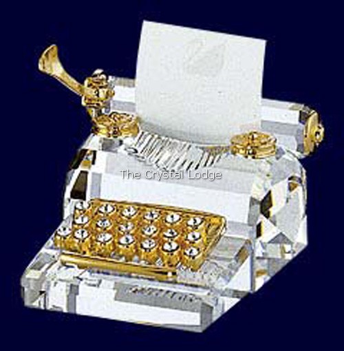 Swarovski_typewriter_gold_208886 | The Crystal Lodge