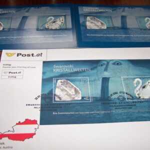 Swarovski_Austria_Post_first_crystallised_stamps | The Crystal Lodge