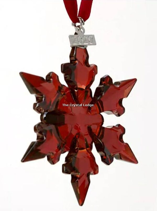 Swarovski_Christmas_holiday_ornament_2020_red_5527742 | The Crystal Lodge