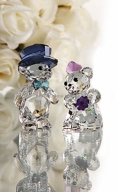 Swarovski_Kris_Bears_You_and_I_bride_and_groom_darker_colour_1096736 | The Crystal Lodge