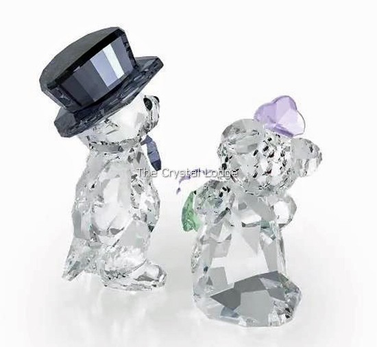 Swarovski_Kris_Bears_You_and_I_bride_and_groom_darker_colour_1096736 | The Crystal Lodge